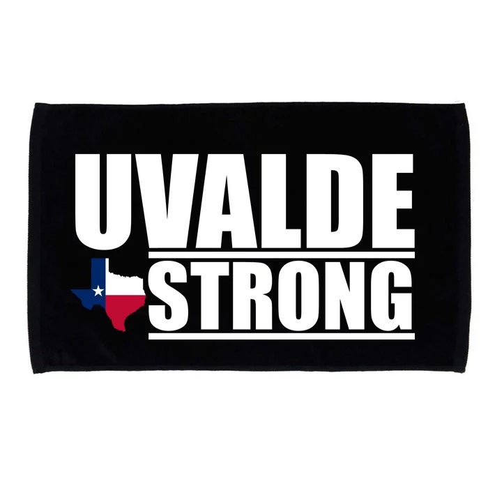 Uvalde Texas Strong Microfiber Hand Towel