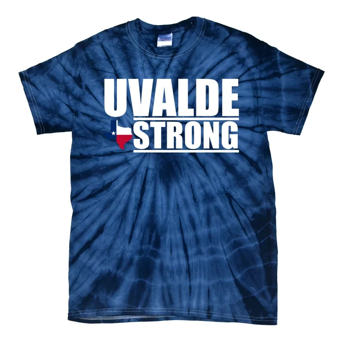 Uvalde Texas Strong Tie-Dye T-Shirt