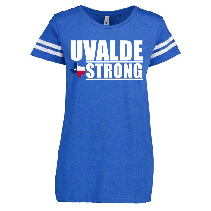 Uvalde Texas Strong Enza Ladies Jersey Football T-Shirt