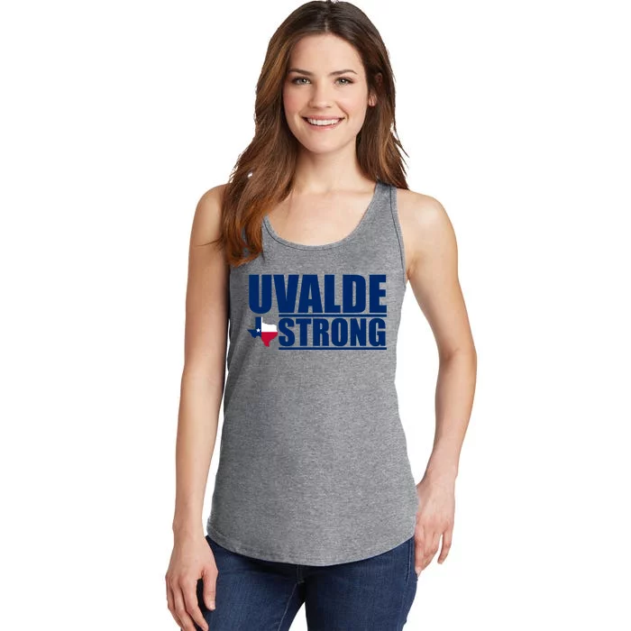 Uvalde Texas Strong Ladies Essential Tank