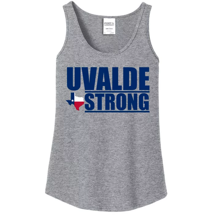 Uvalde Texas Strong Ladies Essential Tank