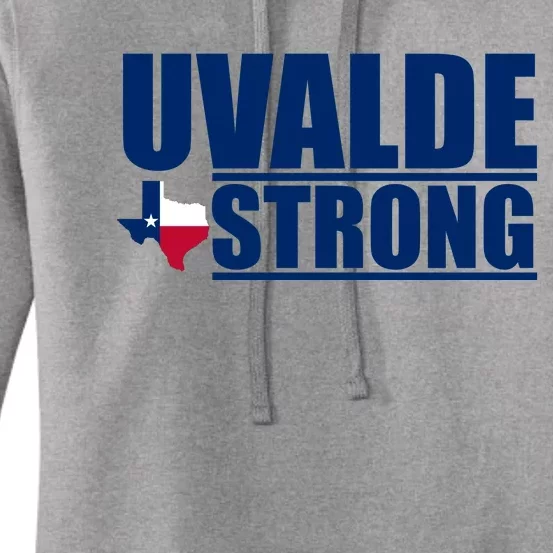 Uvalde Texas Strong Women's Pullover Hoodie