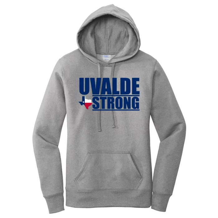 Uvalde Texas Strong Women's Pullover Hoodie