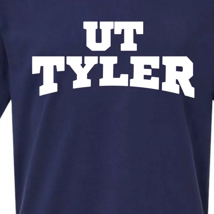 Ut Tyler Student Cute Gift Sueded Cloud Jersey T-Shirt