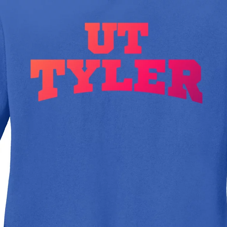 Ut Tyler Student Cute Gift Ladies Long Sleeve Shirt