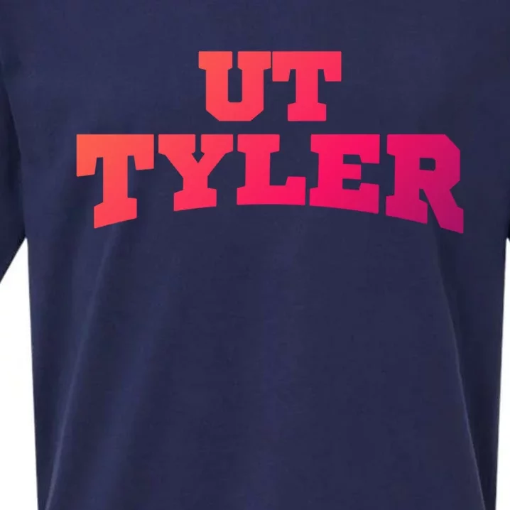 Ut Tyler Student Cute Gift Sueded Cloud Jersey T-Shirt