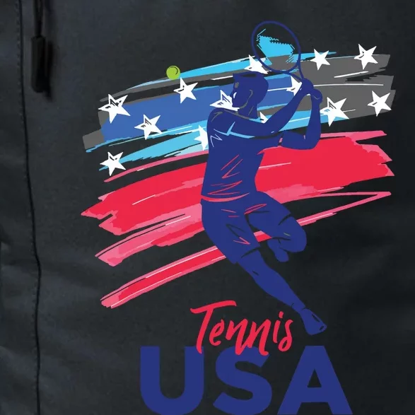 USA Tennis Support The Team Shirts USA Tennis Lover Daily Commute Backpack