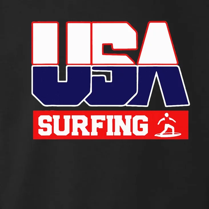 Usa Team Surfing American Sports Toddler Hoodie