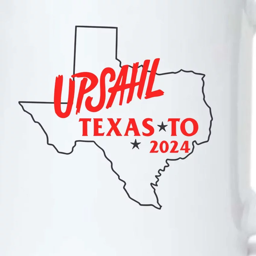 Upsahl Texas To 2024 Black Color Changing Mug