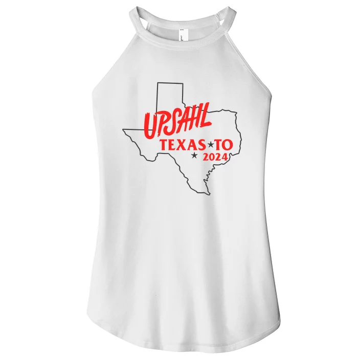 Upsahl Texas To 2024 Women’s Perfect Tri Rocker Tank