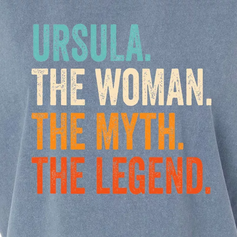 Ursula The Woman The Myth The Legend Garment-Dyed Women's Muscle Tee