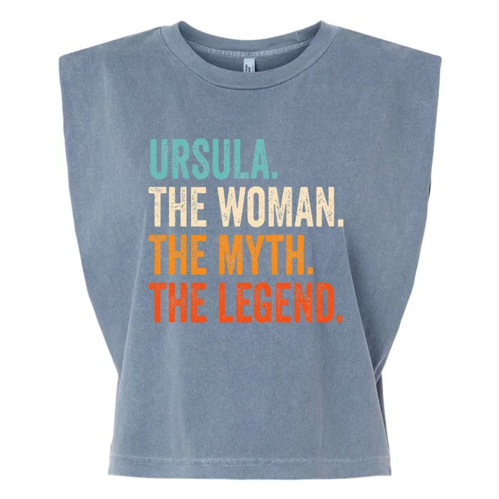 Ursula The Woman The Myth The Legend Garment-Dyed Women's Muscle Tee