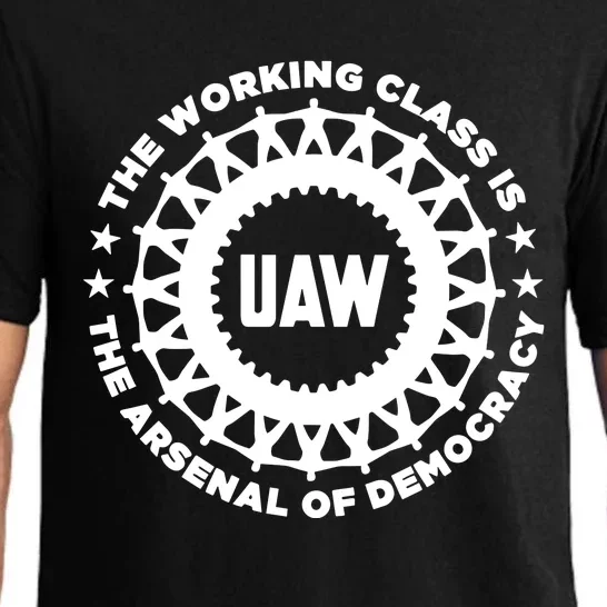 Uaw The Working Class Is The A.R.S.En.A.L Of Democracy Pajama Set