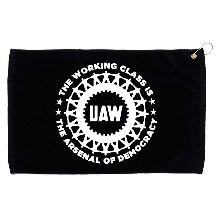 Uaw The Working Class Is The A.R.S.En.A.L Of Democracy Grommeted Golf Towel