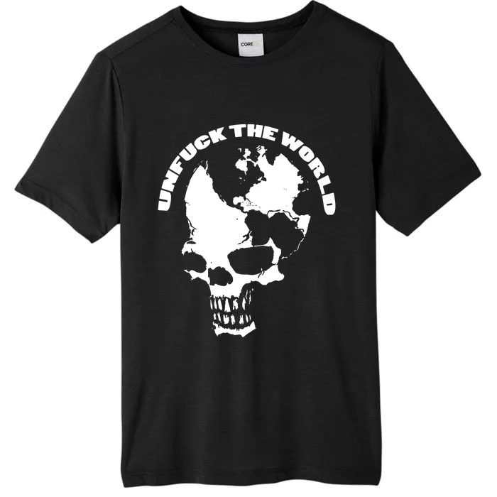 Unfuck The World Skull ChromaSoft Performance T-Shirt