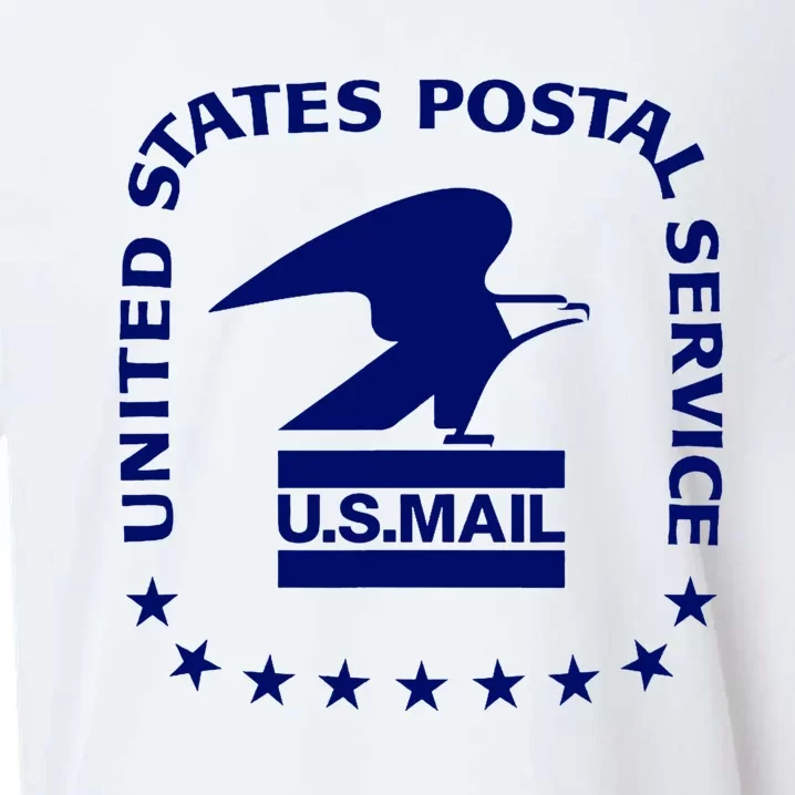 USPS US Air Mail Seal Sueded Cloud Jersey T-Shirt