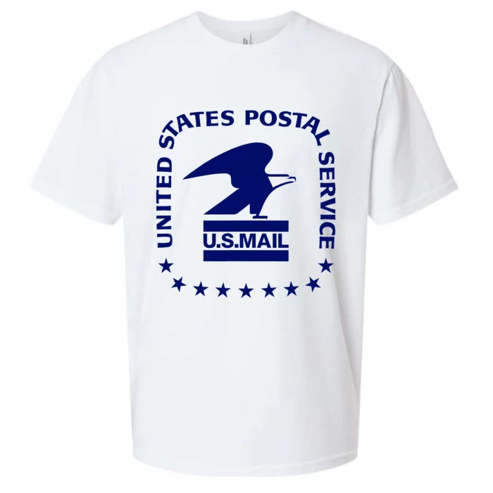 USPS US Air Mail Seal Sueded Cloud Jersey T-Shirt