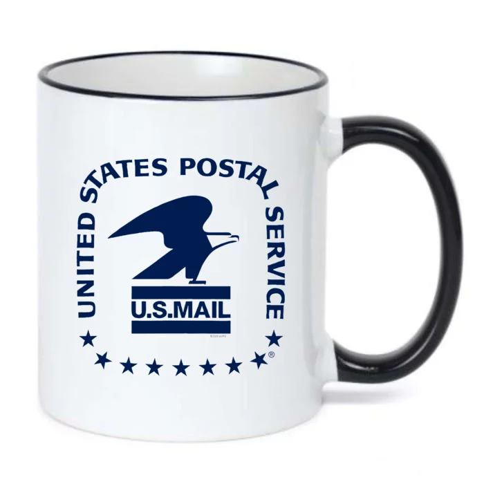 Usps U.S A.I.R Mail Seal Black Color Changing Mug