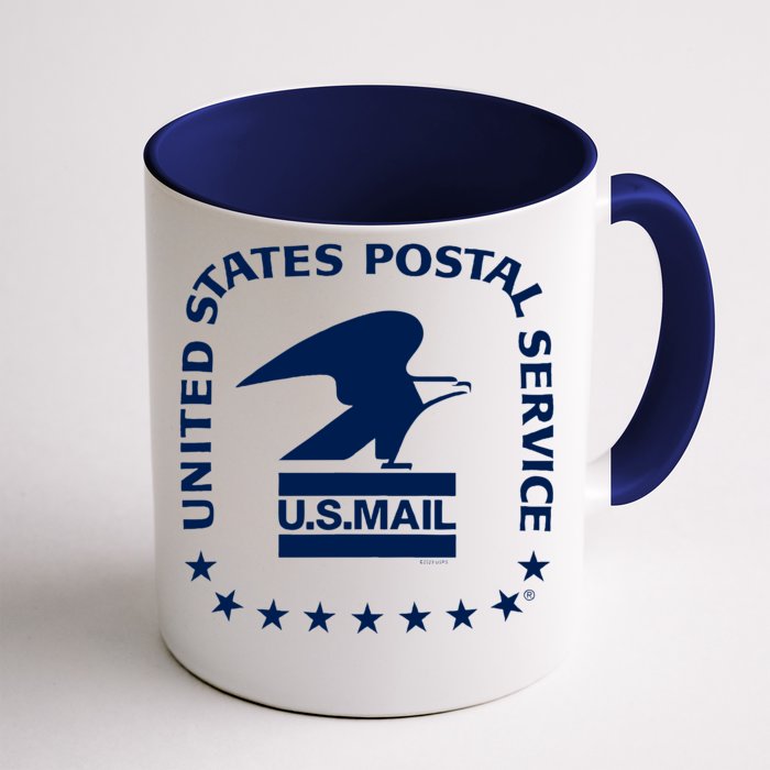 Usps U.S A.I.R Mail Seal Front & Back Coffee Mug