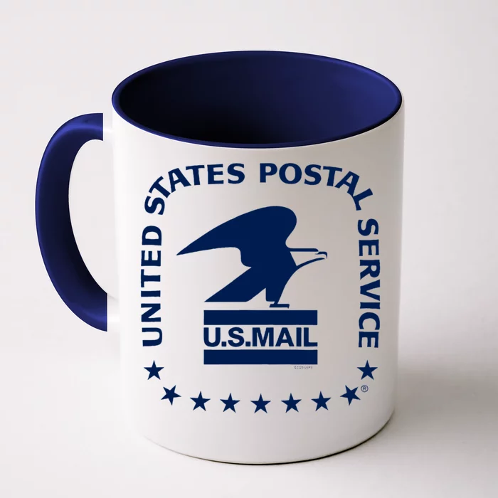 Usps U.S A.I.R Mail Seal Front & Back Coffee Mug