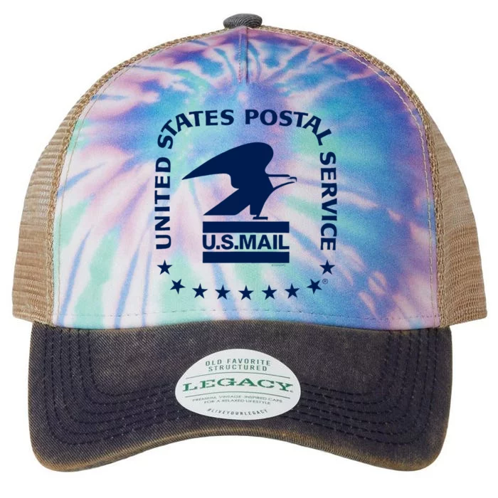 Usps U.S A.I.R Mail Seal Legacy Tie Dye Trucker Hat