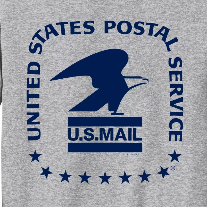 Usps U.S A.I.R Mail Seal Tall Sweatshirt