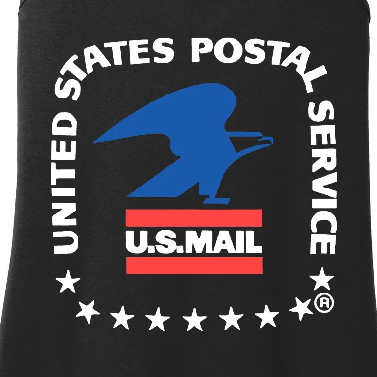 Usps Us Air Mail Seal Ladies Essential Tank