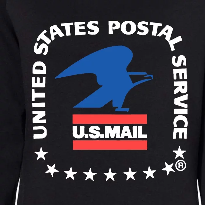 Usps Us Air Mail Seal Womens California Wash Sweatshirt