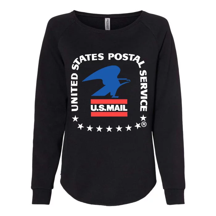 Usps Us Air Mail Seal Womens California Wash Sweatshirt