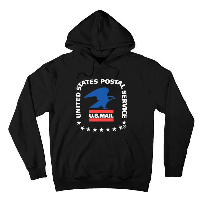 Usps Us Air Mail Seal Tall Hoodie