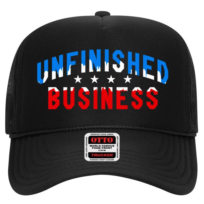 Uswntpa Unfinished Business 2024 Roster High Crown Mesh Trucker Hat