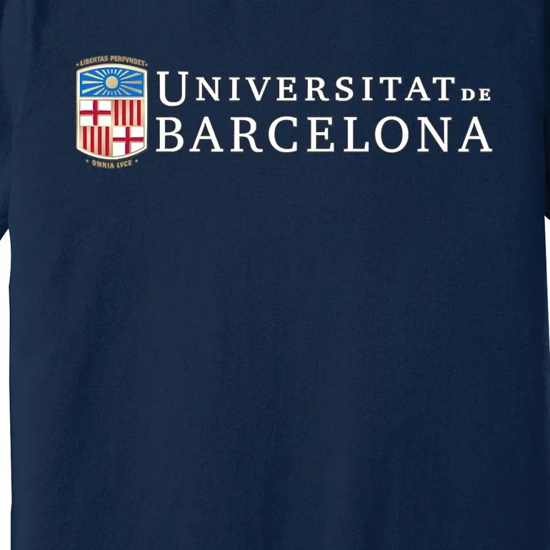 University Universitat De Barcelona Catalonia Students Life Premium T-Shirt