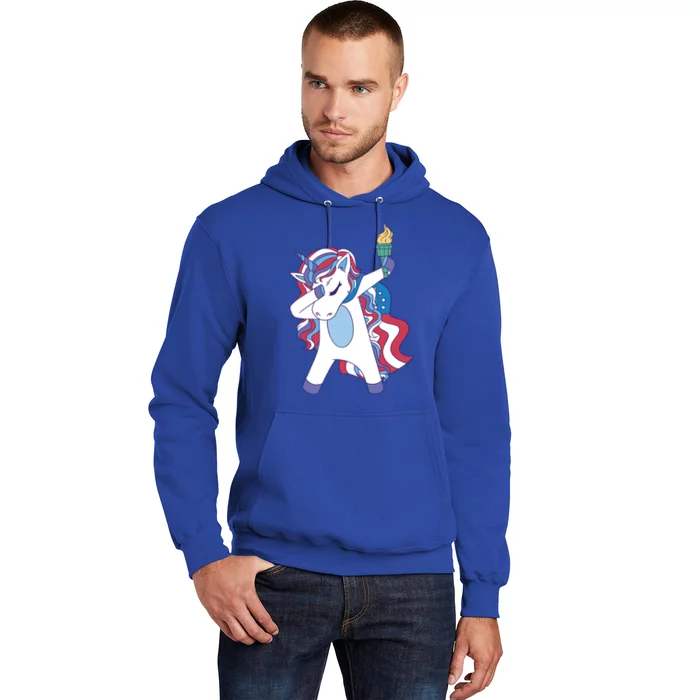 USA Unicorn Dabbing Hoodie