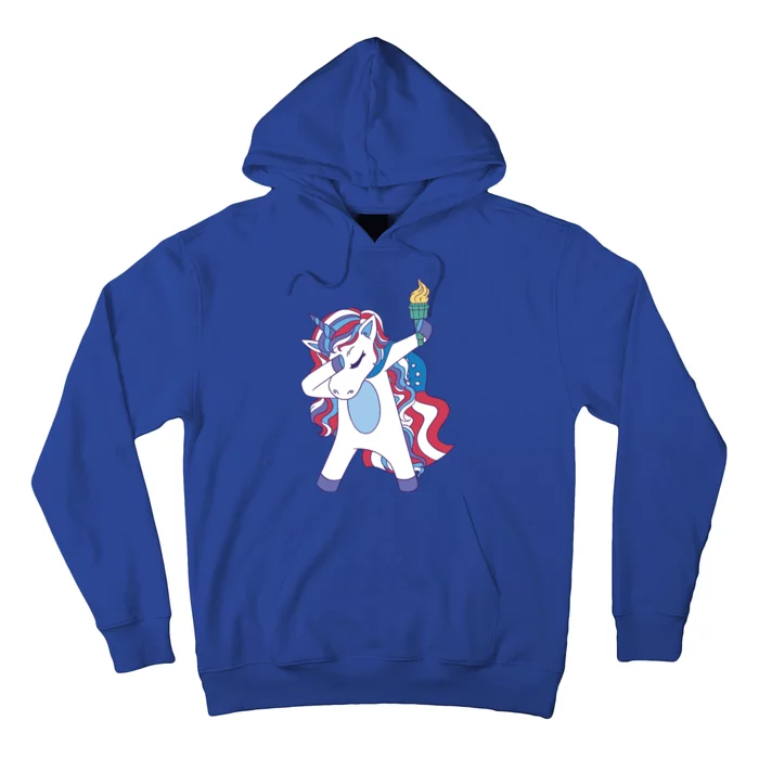 USA Unicorn Dabbing Hoodie