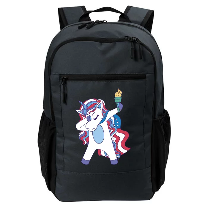 USA Unicorn Dabbing Daily Commute Backpack