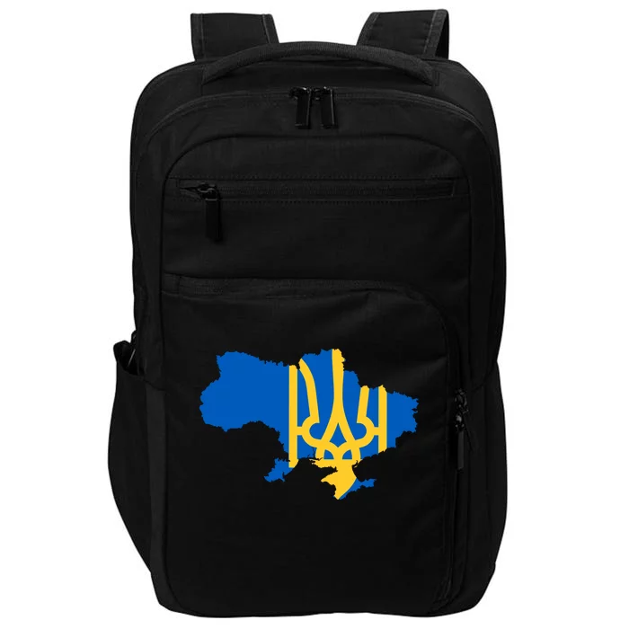 Ukraine Ukrainian Flag Ukrainians Impact Tech Backpack