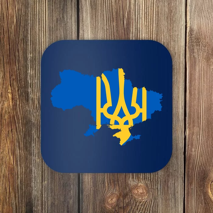 Ukraine Ukrainian Flag Ukrainians Coaster