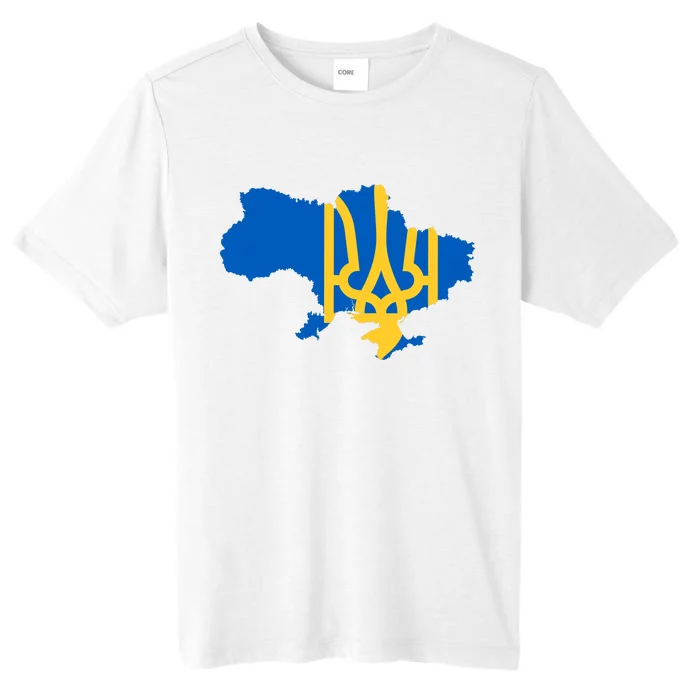 Ukraine Ukrainian Flag Ukrainians ChromaSoft Performance T-Shirt