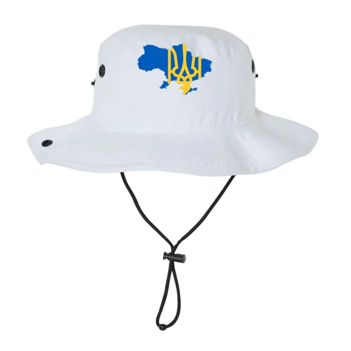 Ukraine Ukrainian Flag Ukrainians Legacy Cool Fit Booney Bucket Hat