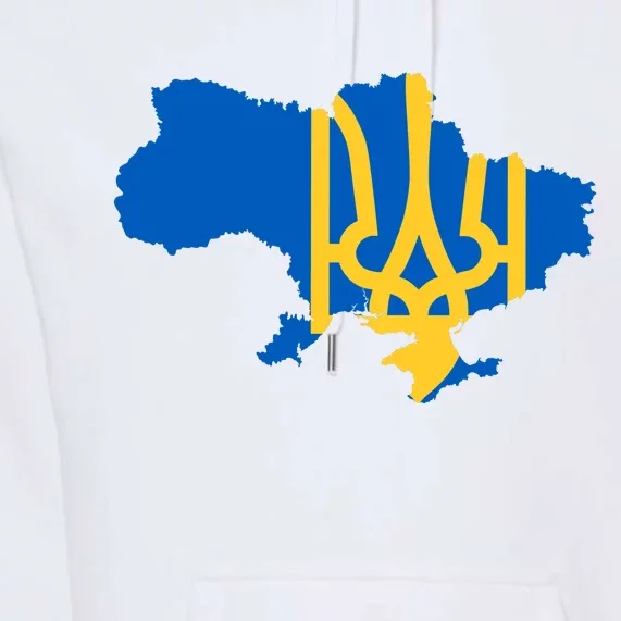 Ukraine Ukrainian Flag Ukrainians Premium Hoodie