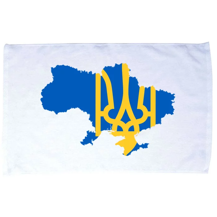 Ukraine Ukrainian Flag Ukrainians Microfiber Hand Towel