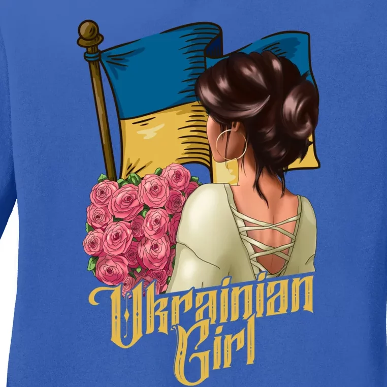 Ukrainian Ukraine Homeland Country Odessa Kiev Freedom Gift Ladies Long Sleeve Shirt