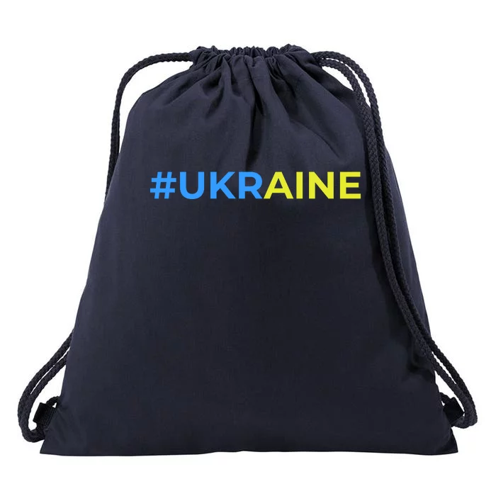 #UKRAINE Drawstring Bag