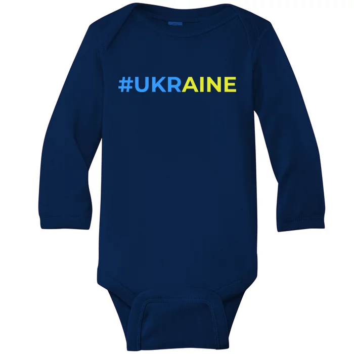 #UKRAINE Baby Long Sleeve Bodysuit