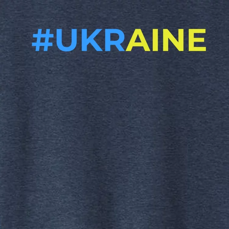 #UKRAINE Women's Crop Top Tee