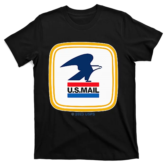 Usps Us Mail Left Chest T-Shirt