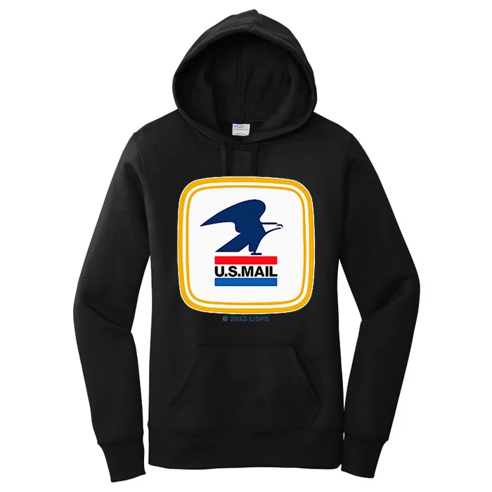 Usps Us Mail Left Chest Women's Pullover Hoodie