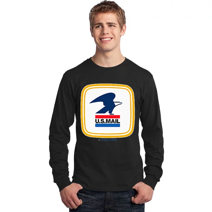 Usps Us Mail Left Chest Tall Long Sleeve T-Shirt