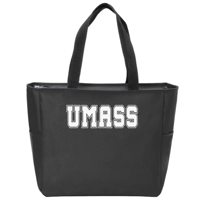 Umass Zip Tote Bag