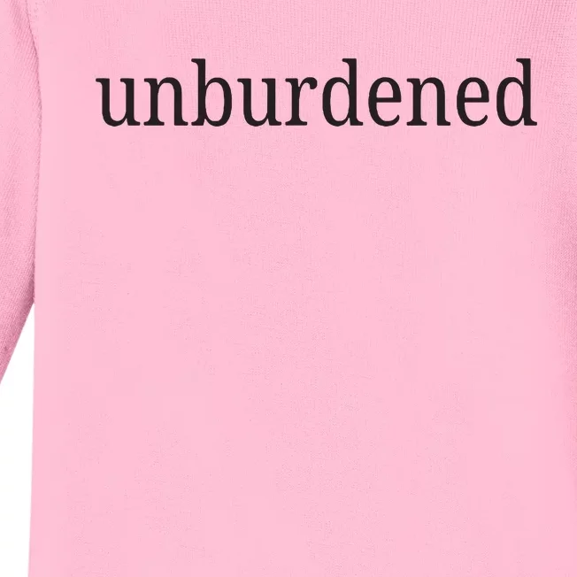 Unburdened Baby Long Sleeve Bodysuit